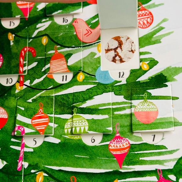 NEW Cookie Advent Cookbook Hardcover Christmas Holiday Cookies Recipe Book - Picture 6 of 14